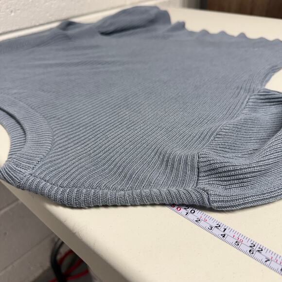 Lululemon Size 6 Reversible Crossover Sweater Boolux Cashmere Blend Athleisure - Picture 7 of 11